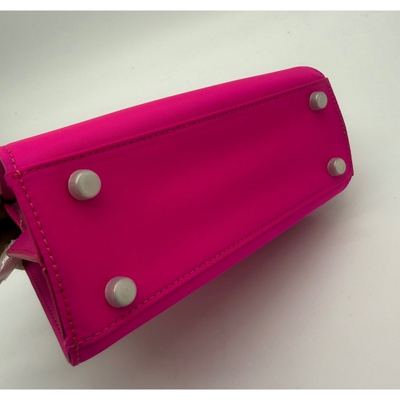 NIB Brandon Blackwood Arlen Hot Pink Bag NWT Complete Set w/ Box & Dust Bag - Picture 10 of 13